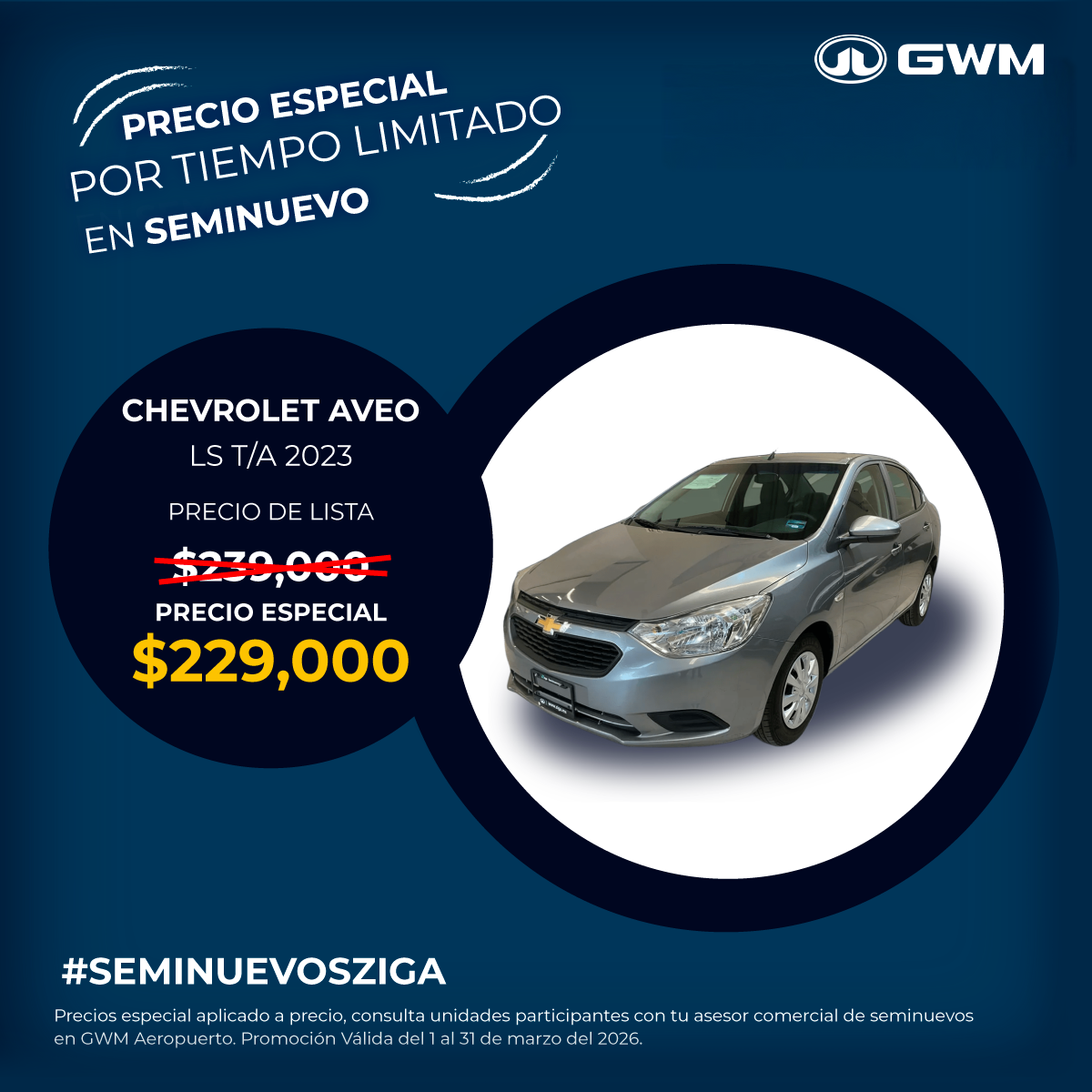 Chevrolet Aveo LS 2023