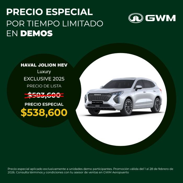 Haval Jolion HEV 2025: Híbrido de Lujo