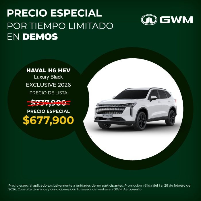 Haval H6 HEV 2026: Híbrido de Lujo