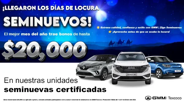 ¡Locura en Seminuevos: Bonos de $20,000!
